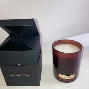 Ebb and Flow Violet Noir Soy Candle 65 HR Burn Time